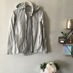 Nike | fit storm silver full zip reflective jacket